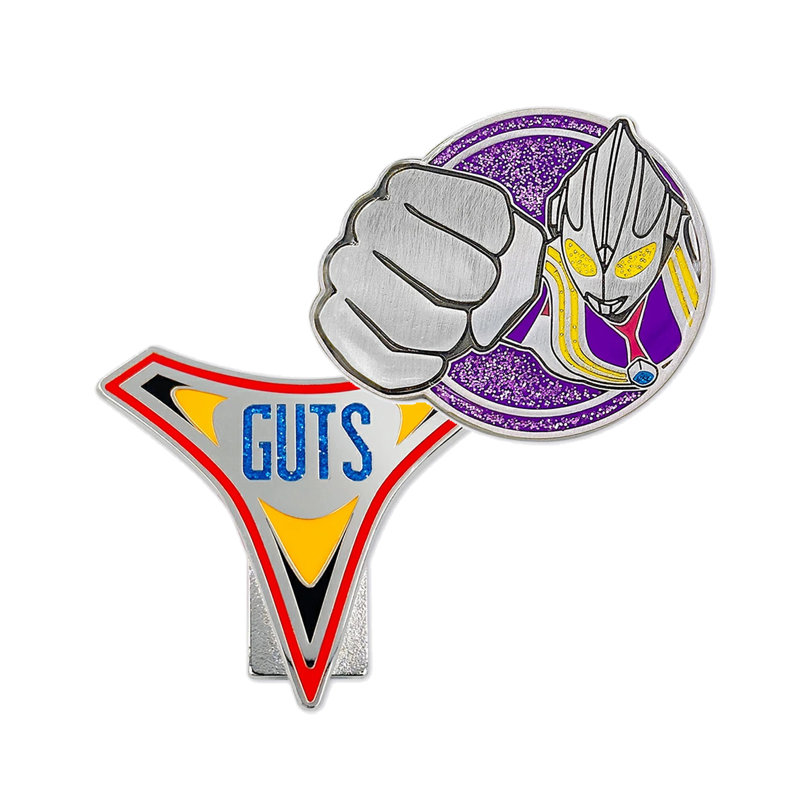 ゴルフ キャップ 取付 ウルトラマンティガ クリップマーカー UTGM001 【IR】画像