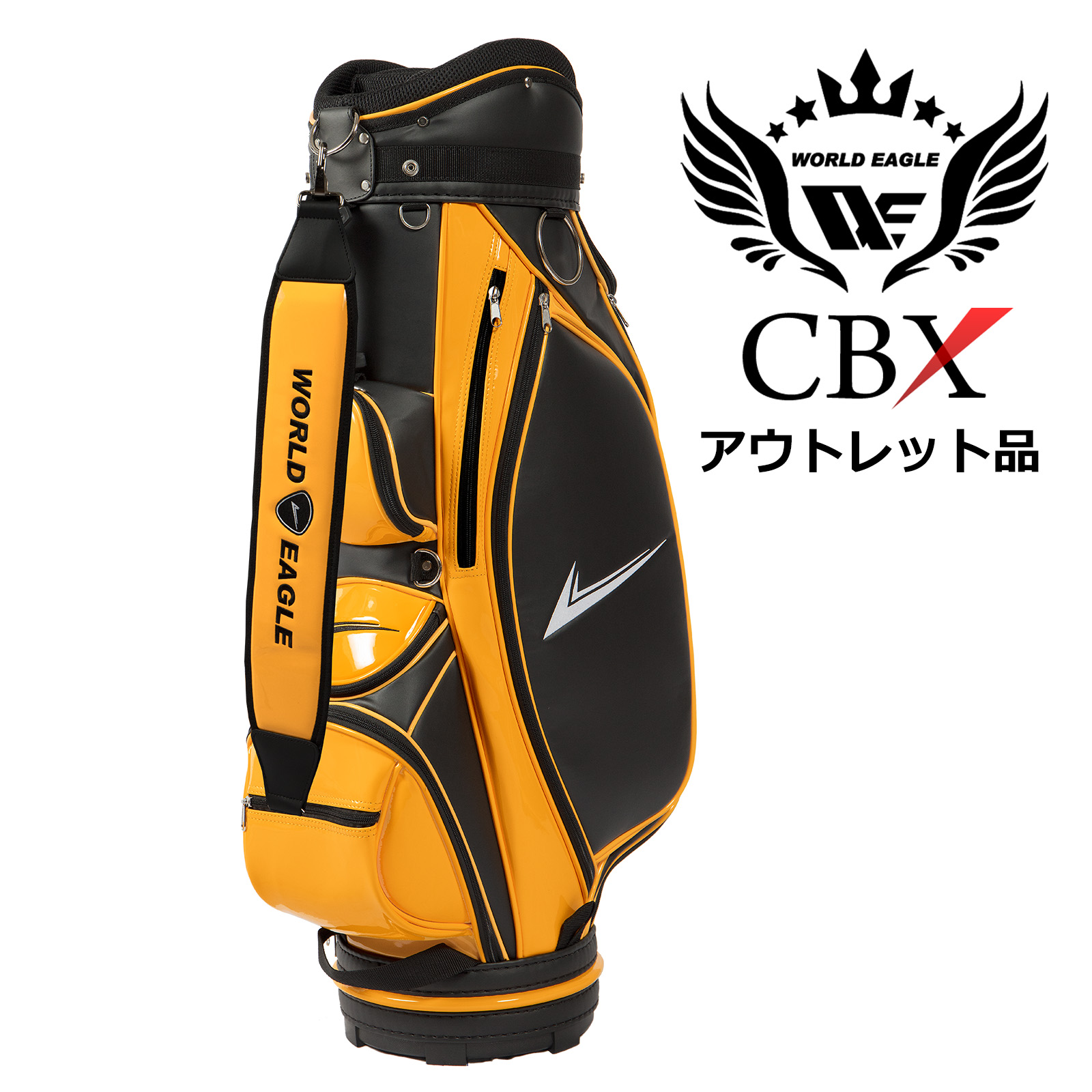 レザックス キャディバッグ 広島東洋カープ 9.5型スタンドバッグ