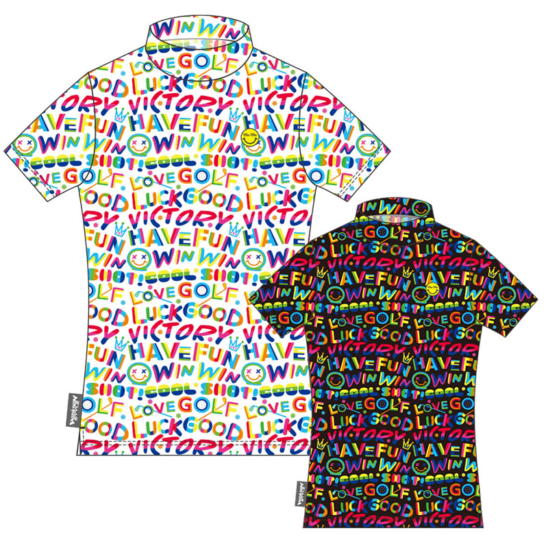 シャツ ポロシャツ Tシャツ スポーツ ウィンウィンスタイル WINWINレタリング レディース半袖シャツ AW-33-AW-34 【IR】