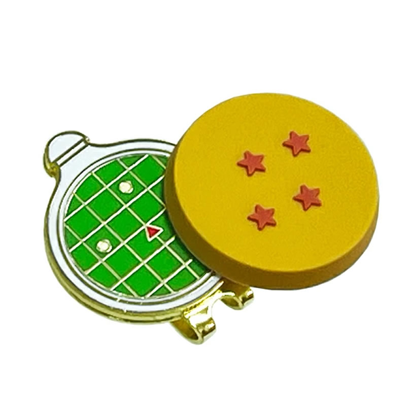 ゴルフ キャップ 取付 ドラゴンボールZ 探せドラゴンボール ゴルフマーカー 【IR】画像