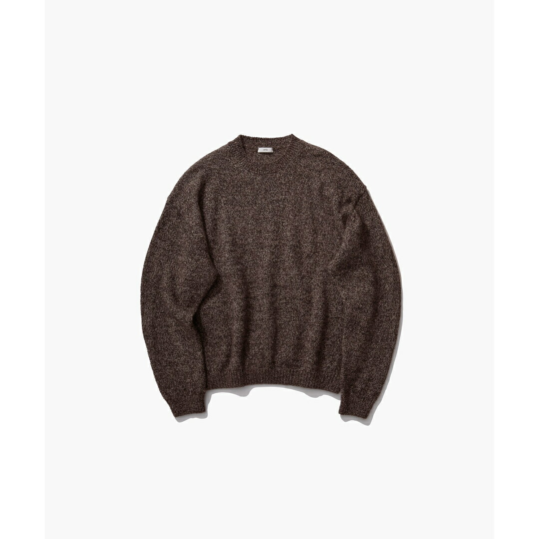 楽天市場】ATON / エイトン | SILTE MOULINE OVERSIZED MOCKNECK