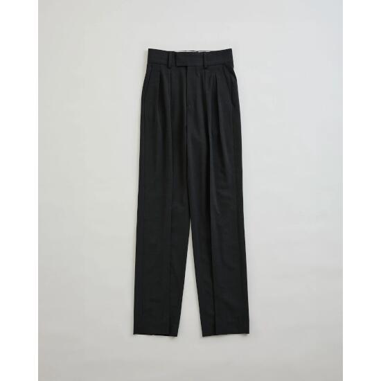 ＼全品P10倍！4/4(土)20時～／ Shinzone 【シンゾーン】 JOSE TROUSERS GRAY (25MMSPA05) 25SS　25春夏　パンツ　トラウザーズ　サマーウールパンツ