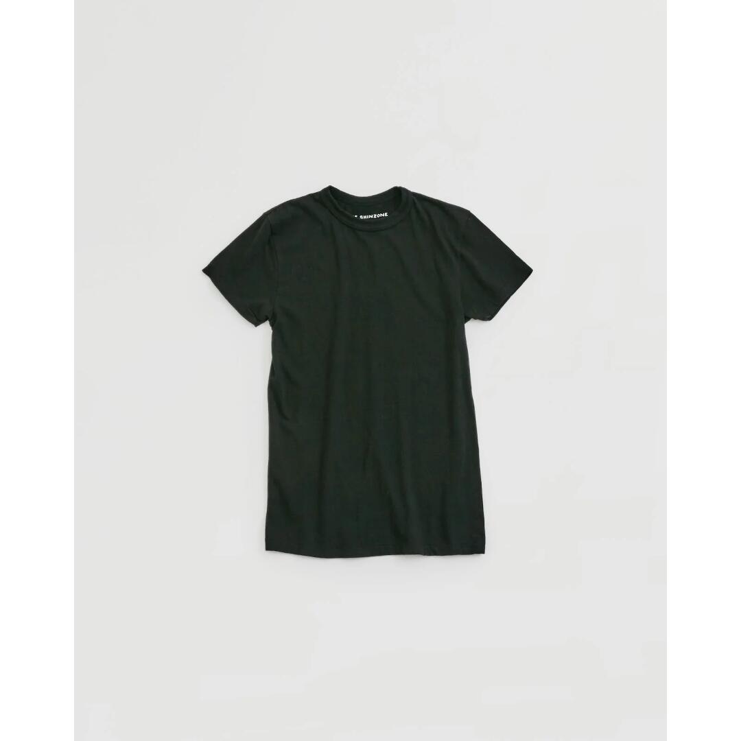 Shinzone 【シンゾーン】 CREW NECK T-SHIRT BLACK (14SMSCU22) 25SS　25春夏　トップス　Tシャツ