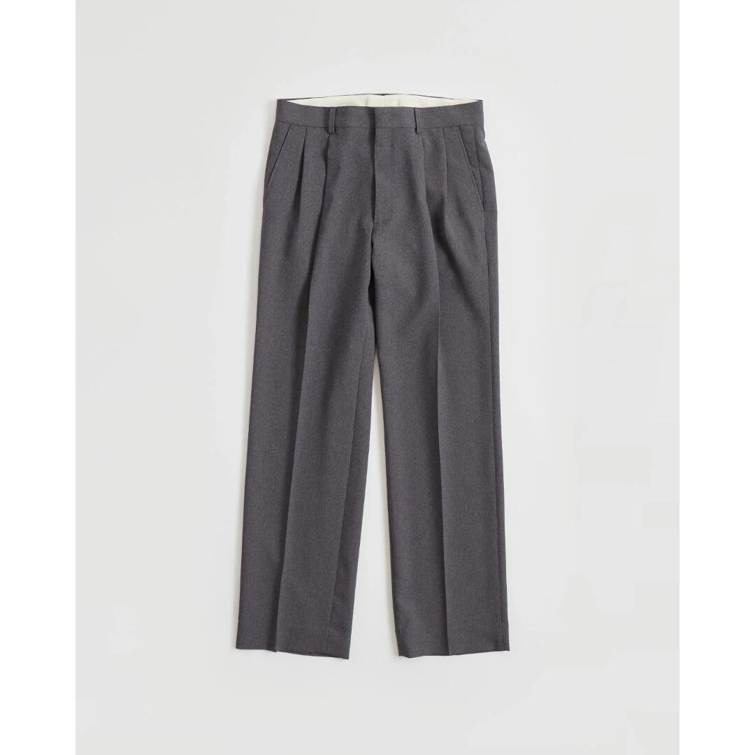 ＼全品10%OFFクーポン配布中／ Shinzone 【シンゾーン】 CHRYSLER PANTS 06GRAY (21AMSPA01) 25AW25秋冬 　パンツ　2タックパンツ