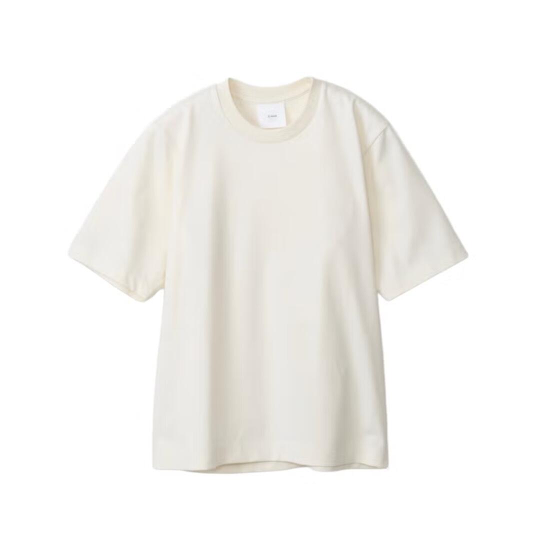 CINOH/チノREFINA/COMPACT T-SHIRT  OFFWHITE (C-40-001) 26SS 26春夏 トップス パウダーコンパクトティーシャツ