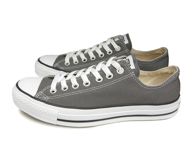 grey low top converse womens