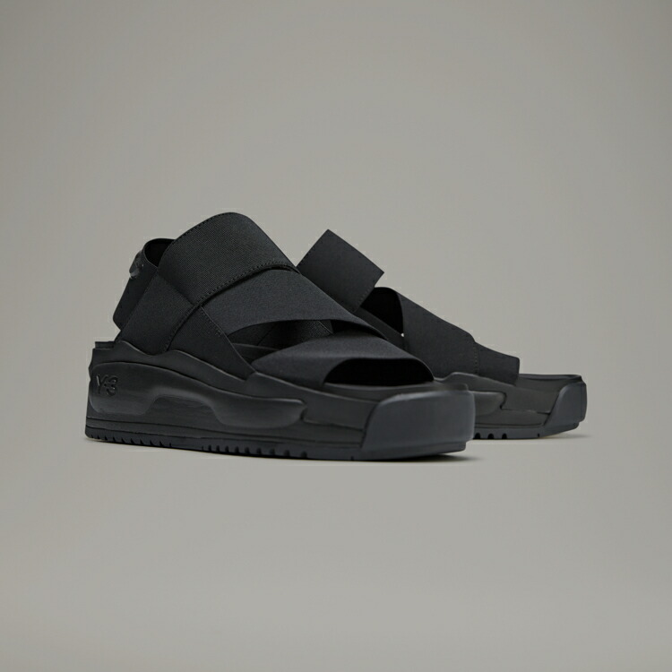 楽天市場】Y-3【ワイスリー】RIVALRY SANDAL BLACK【FZ6401】23SS 23春 