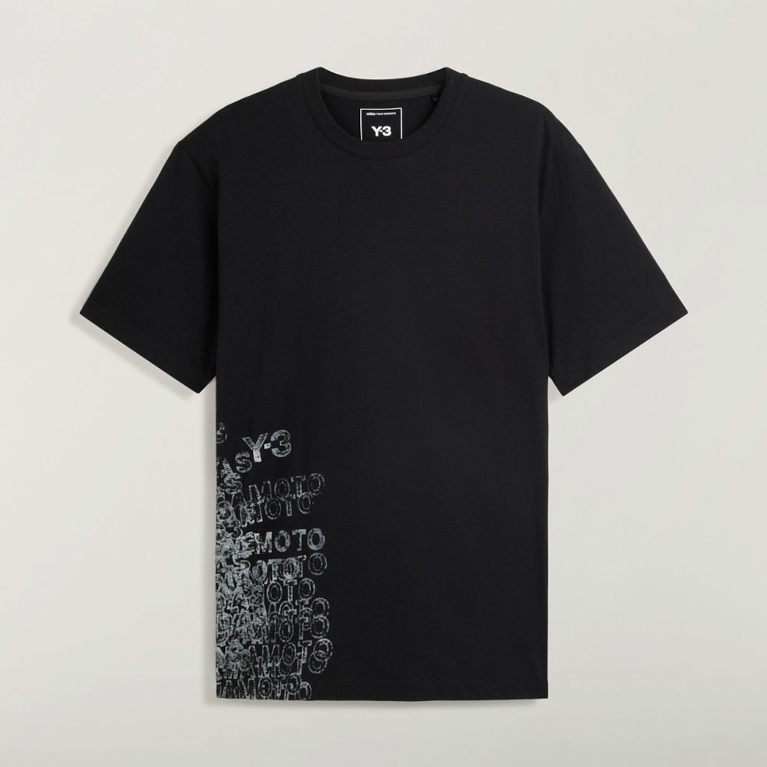 ＼全品10%OFFクーポン配布中／ Y-3 | ワイスリー GFX SHORT SLEEVE TEE BLACK (KR2223) Tシャツ トップス ショートスリーブ 半袖 ルーズフィット