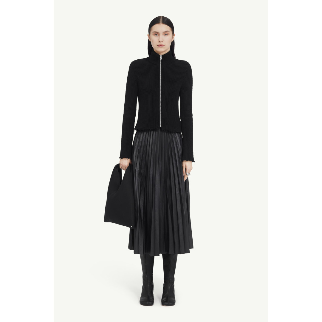 美品▲MM6 エムエムシックス//バイカラータートルニット▲ゆったり 美品△MM6 エムエムシックス//バイカラータートルニット△ゆったり