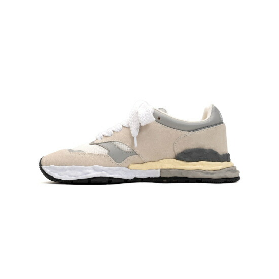 ＼10％OFFクーポン＆P10倍／ Maison MIHARA YASUHIRO 【 メゾンミハラヤスヒロ 】 GEORGE OG Sole Mix Material Low-top Sneaker WHITE (A10FW701) 23SS 23春夏 【 送料無料 】 正規品 正規 新作 ミハラヤスヒロ スニーカー ブランド メンズ ローカット ギフト画像