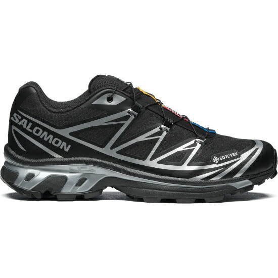 SALOMON 【 サロモン 】 XT-6 GORE-TEX Black / Black / Ftw Silver (L47450600) 【 送料無料 】 サロモン スニーカー 新作 xt6 ゴアテックス メンズ レディース ローカット 防水 登山 ウォーキング アウトドア シューズ画像