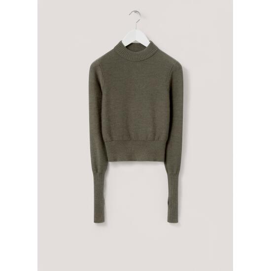 LEMAIRE(ルメール）FITTED SWEATER PINE(W 213 KN612 LK110) 21AW 21