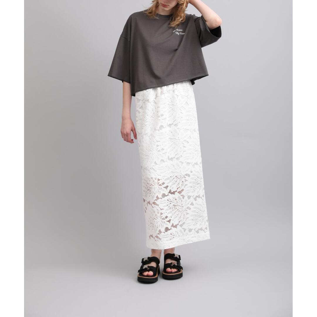 SACRA【サクラ】S.FINE FLEECE CROPPED LOGO TOP 980CHARCOAL (126146091) 26SS 26春夏 　トップス　カットソー　ロゴトップス 14,586円