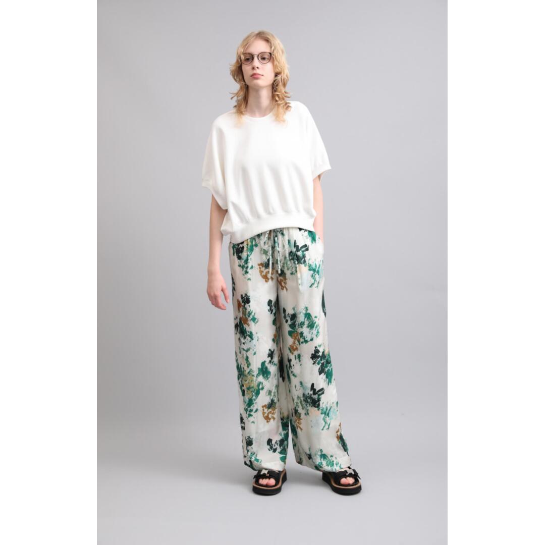 SACRA【櫻】DOUBLE KNITTED CLOTH TOP 010WHITE  (126145091)      26SS 26春夏  トップス カットソー
