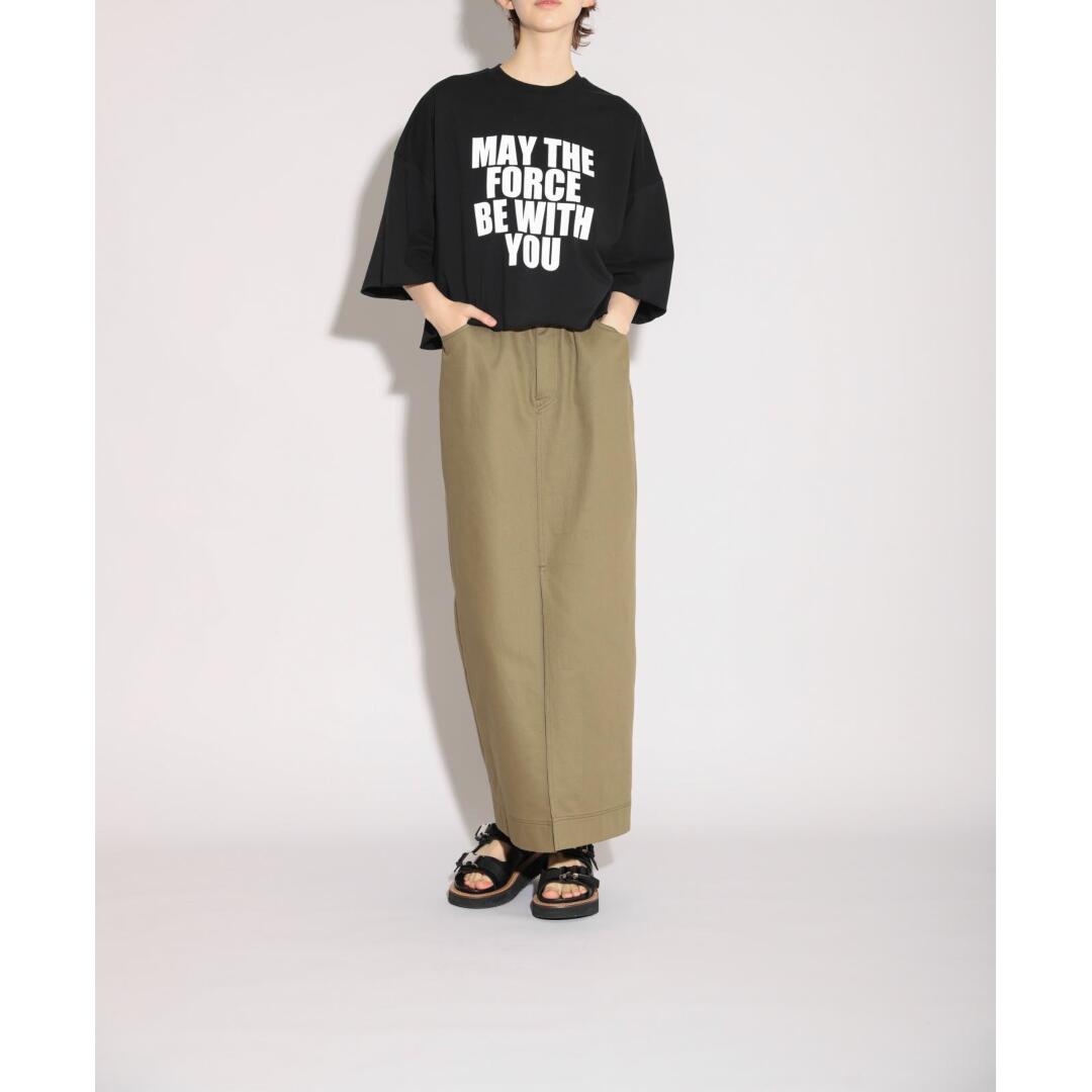 ＼全品P10倍！4/4(土)20時～／ SACRA【サクラ】S.FINE FLEECE CROPPED LOGO TOP 990BLACK (126243091) 26SS 26春夏 　トップス　ロゴトップス