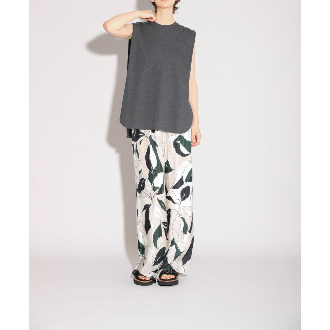 \全品10%OFFクーポン配布中/ SACRA【サクラ】VINTAGE HEATHERED COTTON TOP 980CHARCOAL (126246091) 26SS 26春夏 トップス ノースリーブ