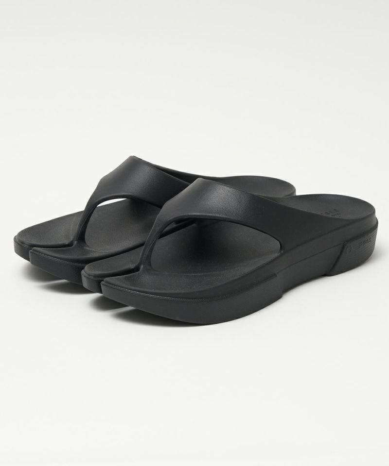 ＼全品10%OFFクーポン配布中／ MICA&DEAL【マイカ＆ディール】【PAES】Flip Flopサンダル BLACK (0123210137) 23SS 23春夏