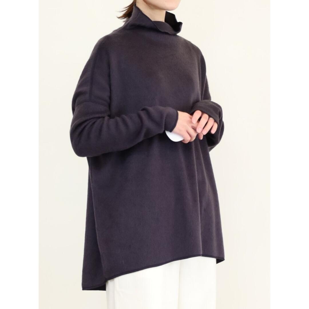 MICA \u0026 DEAL【マイカアンドディール】シャギールーズタートルネックプルオーバー 0083NAVY (0125409315) 25AW 25秋冬 トップス タートルネックティーシャツ カットソー