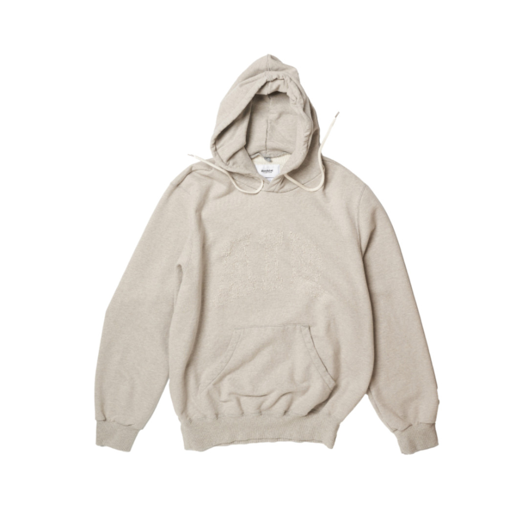 【7月19日20時~エントリーで最大P20倍】doublet | ダブレット THREADLESS AIR EMBROIDERY HOODIE GREY (26AW27CS450) 26AW 26FW 26秋冬 トップス パーカー フーディ プルオーバー エア刺繍|セレクトショップ モンドジャコモ