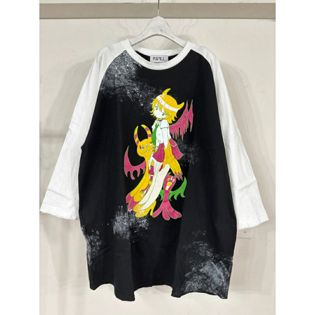 Punk Raglan 【楽天市場】18日0時~\ポイント10倍!最大10%OFFクーポン/ KIDILL | キディル Punk Girl Raglan T ...
