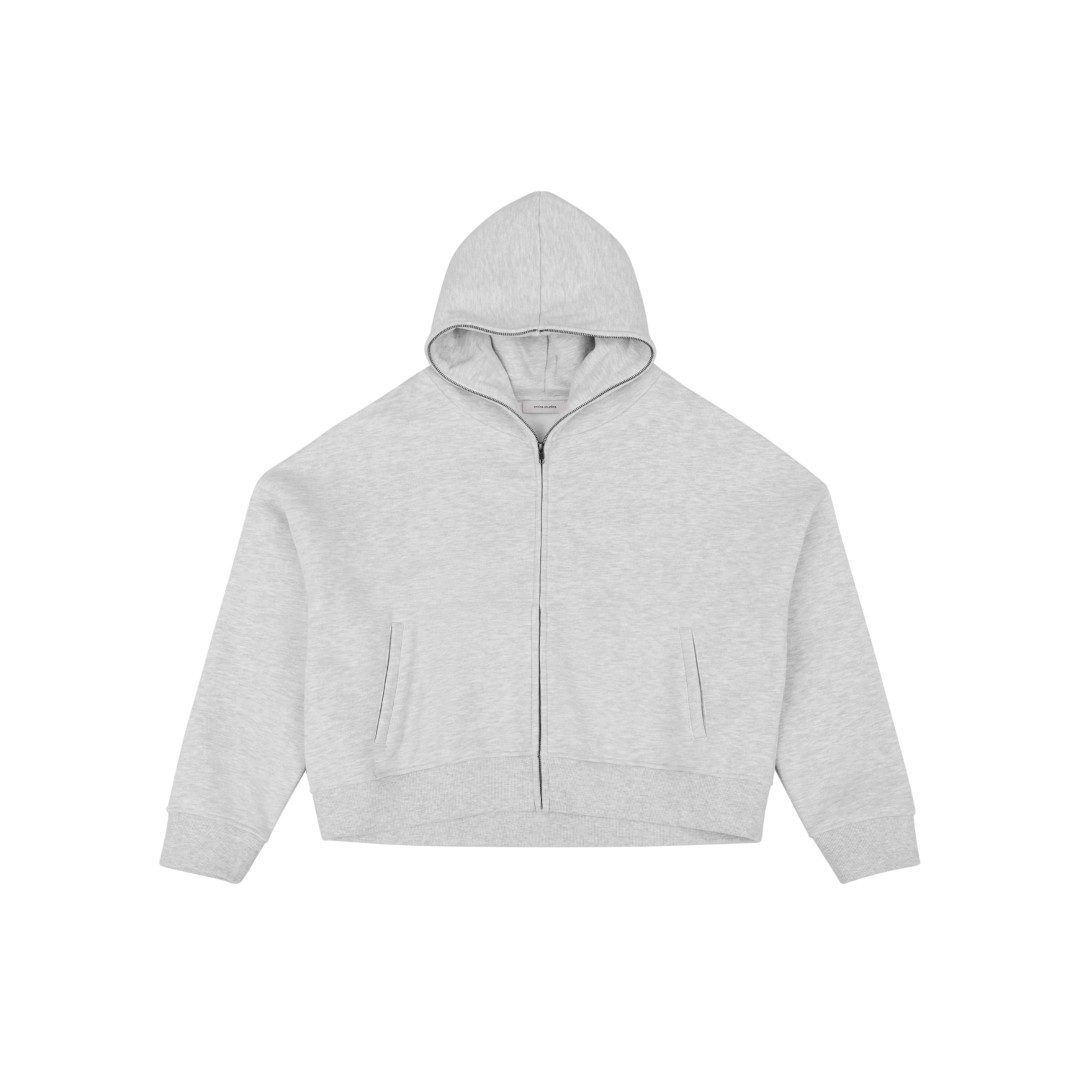 Entire Studios | エンタイアスタジオ  ETERNAL ZIP HAETER GREY (ES3012) 26SS 26春夏 トップス パーカー 流汗 クロップド
