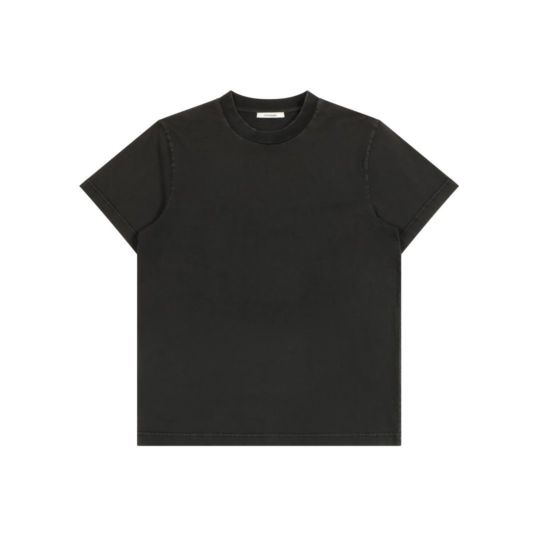 Entire Studios | エンタイアスタジオ Standard Tee Washed Black (ESSS26TT03012) 26SS 26春夏トップス オーガニックコットン ユニセックス