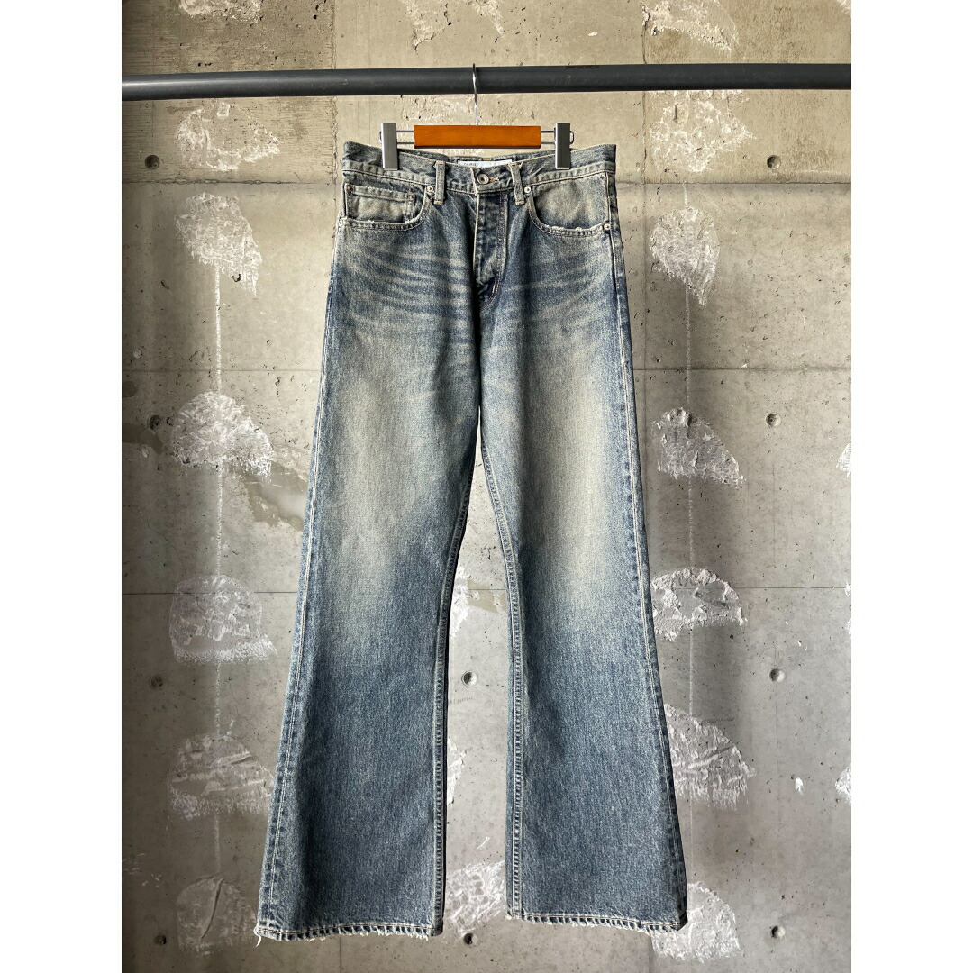 金曜まで　DAIRIKU フレアデニム　ウッドストック DAIRIKU 【ダイリク】 Woodstock Flare Denim Pants INIDIGO