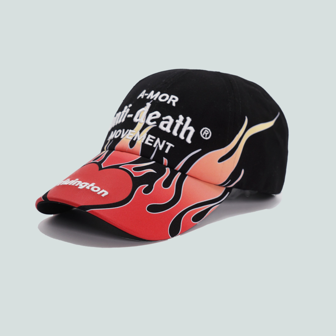 RRR123 | RIVINGTON ROI REBIS  ANTI DEATH HAT BLACK (ANTI-HA00) 26SS 26春夏 鳥打ち帽 旗がしら かぶり笠