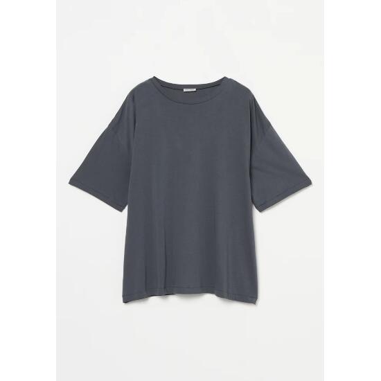 INSCRIRE 【アンスクリア】Light Jersey Tee DK.GREY (集積回路251DAI25SSCUT19) 25SS 25春夏 トップス ティーシャツ