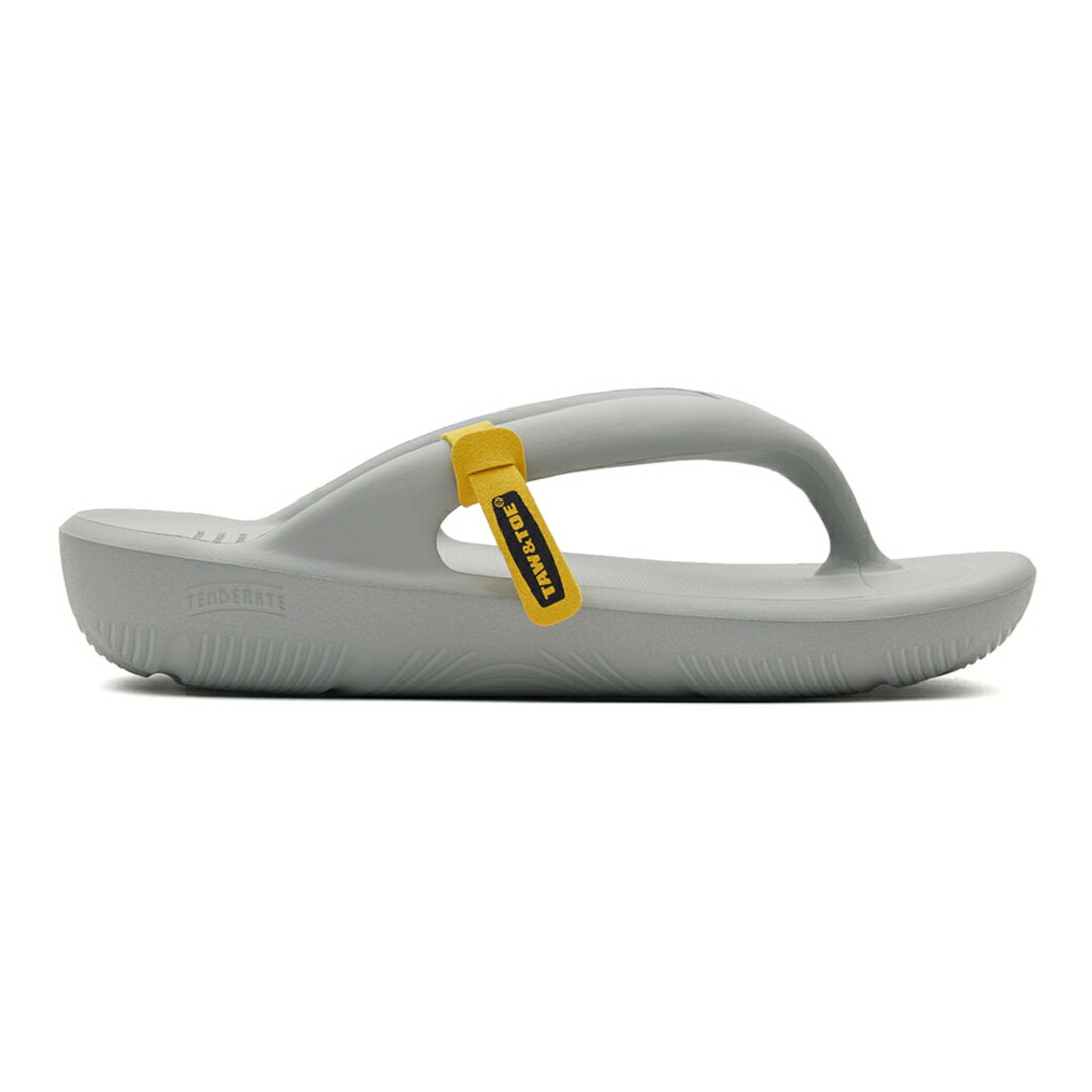 Taw\u0026Toe【トーアンドトー】 ZEROVITY Flip Flop OG GREY サンダル メンズ レディース 砂浜サンダル 運動競技サンダル スウィミングプール 夏 難民キャンプ アウトドア 外履き 山歩き ユニ一発やる