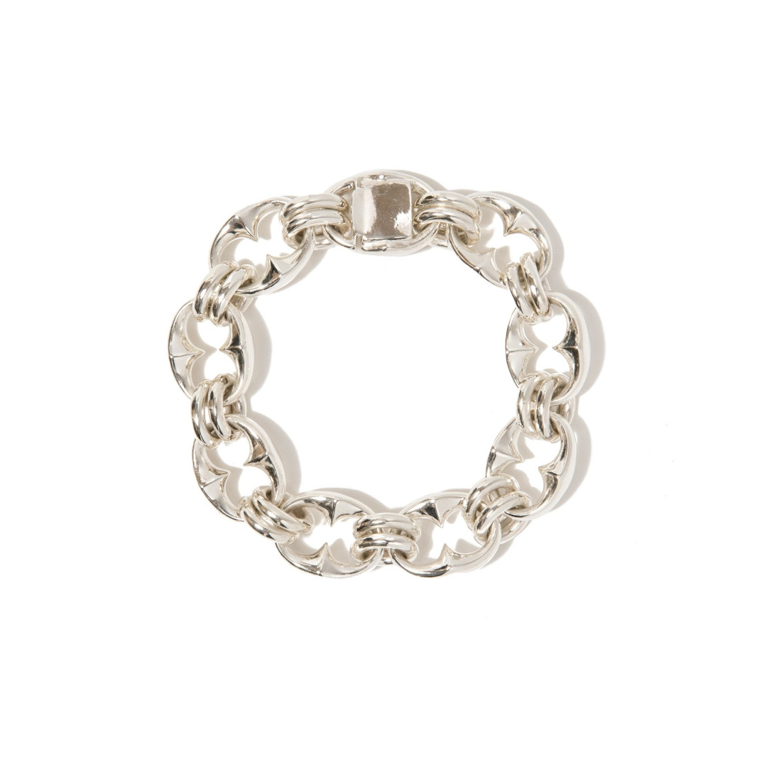 MASSES | マシス  OVAL BRACELET  SILVER  (1252052010)  25AW 25秋冬 シルバー ブレスレット オーバル ハンドメイド SILVER 925