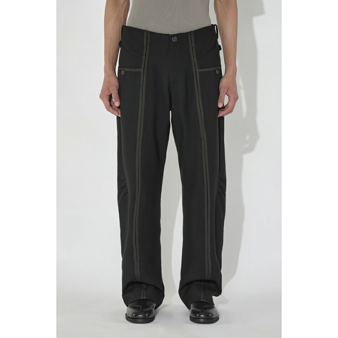 楽天市場】_J.L - A.L_ 【ジェイラル】 Bellow Trouser BLACK