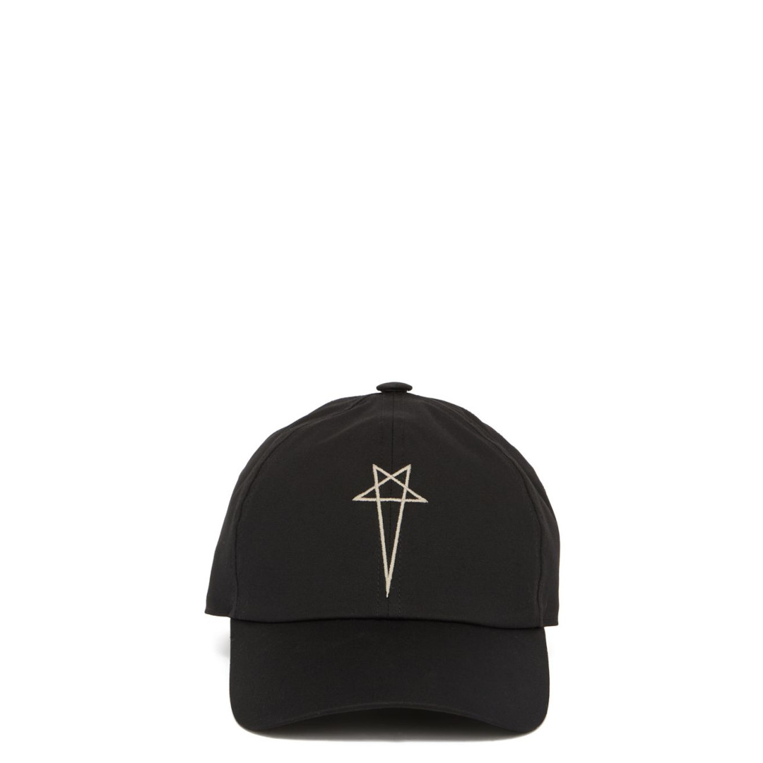 DRKSHDW | ダークシャドウ BASEBALL CAP BLACK / PEARL TEEM8 (DA01F4478) 26SS 26春夏 帽子 キャップ ベースボールキャップ