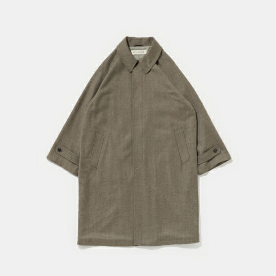 ＼全品10%OFFクーポン配布中／ POLYPLOID|ポリプロイド LONG COAT C STONE GRAY (C-1-001-002) 24AW 24秋冬 コート アウター ロングコート スタンドカラー