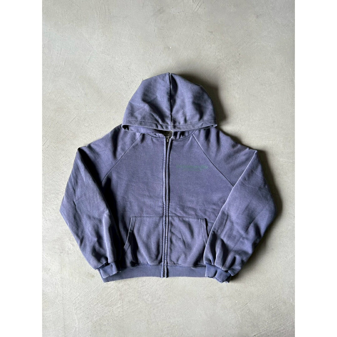 Basketcase | 手かご入れもの  SIREN, thermal lined zip up  NAVY BLUE トップス パーカー フーディー ジップアップ フルジップ サーマル