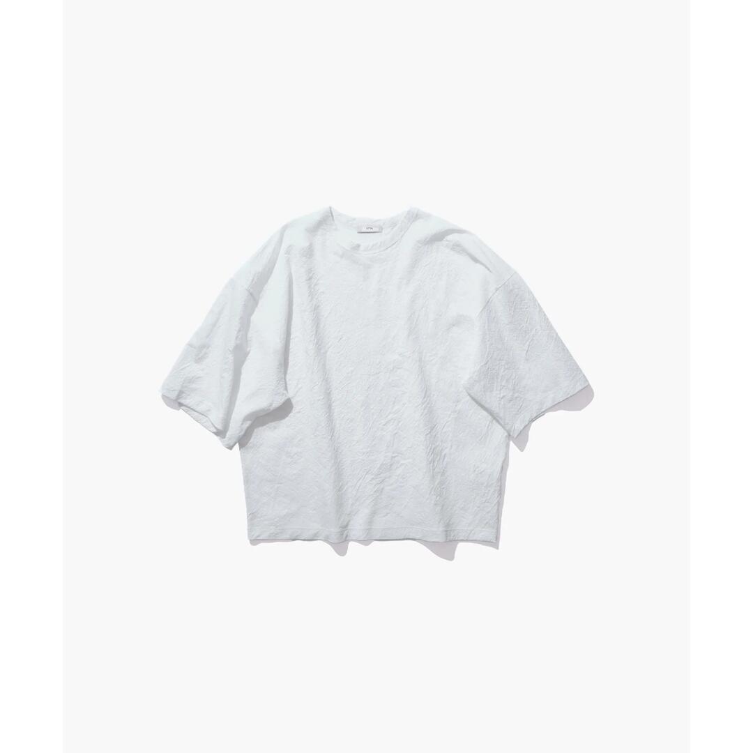 【7月19日20時~エントリーで最大P20倍】ATON | エイトン SHRINK FRESCA JERSEY | WIDE SLEEVE T-SHIRT 001/WHITE (AT-KKAGLM0408) トップス Tシャツ|セレクトショップ モンドジャコモ