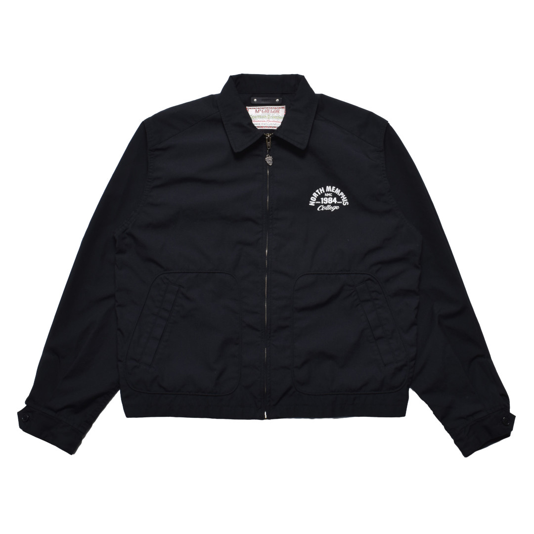 ＼全品P10倍！4/4(土)20時～／ McGREGOR × MINEDENIM | マインデニム Drizzler JKT BLK (MND-MCG801) マクレガー マックレガー コラボ アメリカンアウター ドリズラージャケット ジャケット 26SS 26春夏 アウター ジャケット