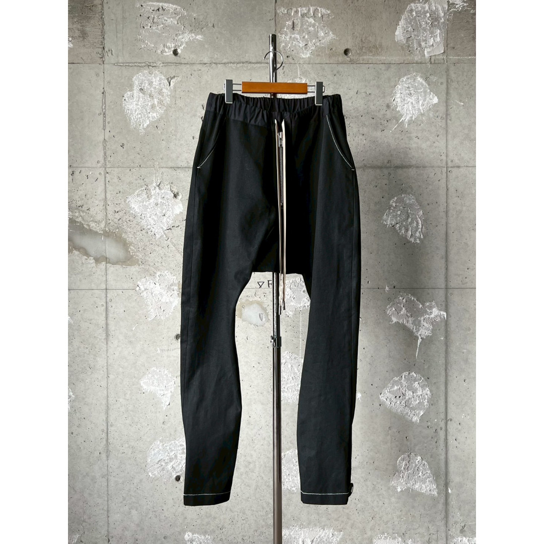 MAISON CASANOVA | 棲み家 カサノバ 2Way Sarouel Denim Pants \u0027\u0027FROGMAN\u0027\u0027 BLACK ズボン下 ジーンズ デニム エテ公エル
