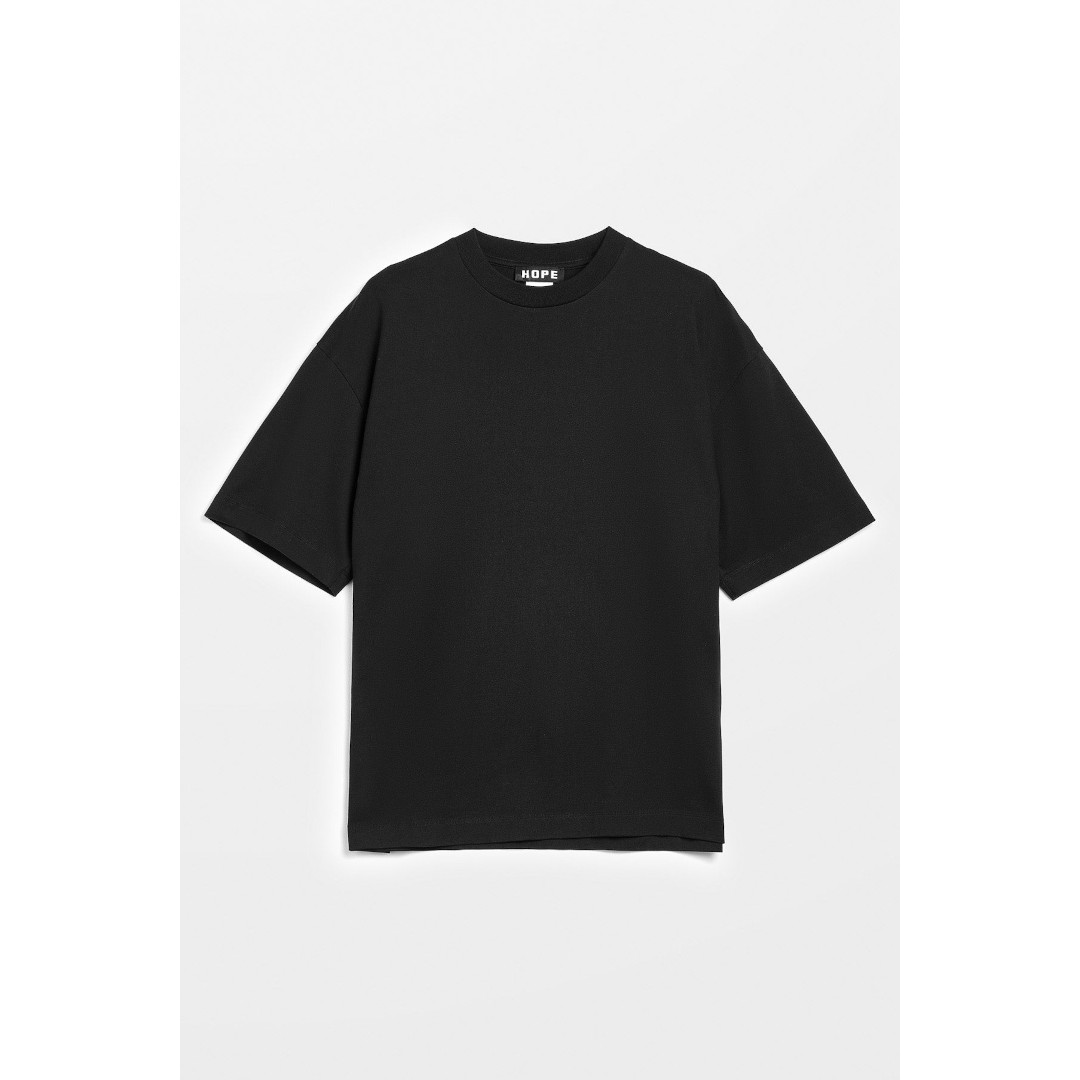 HOPE | ホープ BIG T-Shirt BLACK (00453761) 26SS 26春夏 トップス シャツ ショートスリーブ 半袖 オーバーサイズ オーガニックコットン｜セレクトショップ　モンドジャコモ 20,592円