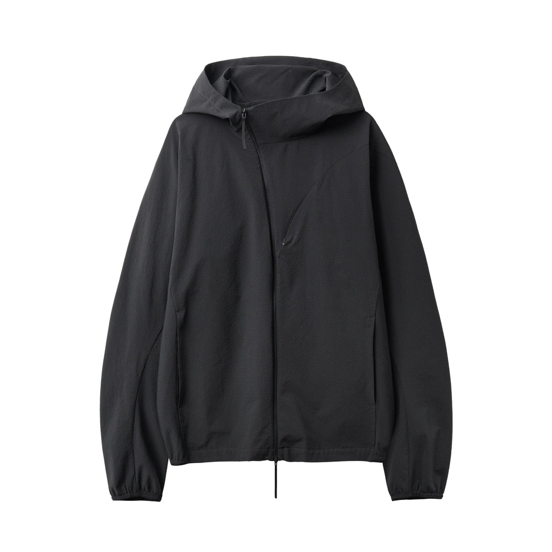 ＼全品10%OFFクーポン配布中／ POST ARCHIVE FACTION (PAF) |ポストアーカイブファクション Runner Jacket (Archive) BLACK (A2-004) 26SS 26春夏 ジャケット アウター ラグランスリーブ ダブルジップ