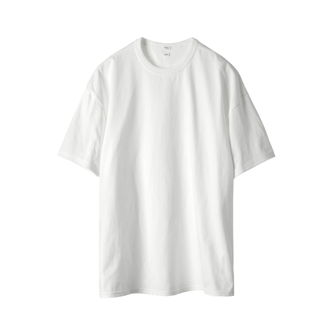 POST ARCHIVE FACTION (PAF) | ポストアーカイブファクション WORK Tee (Archive)   WHITE (A2-113) 26SS 26春夏 トップス ティーシャツ労働者の一団のど首 半袖 遊撃手衣袂 二分の一衣袂 大層らしい大きさ ヘビーウェイト
