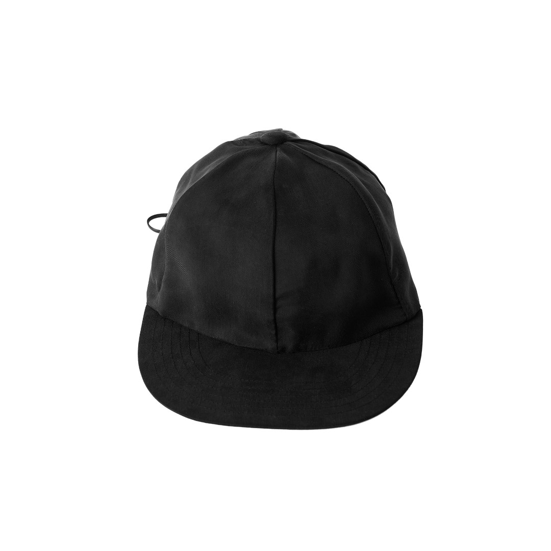 ＼全品10%OFFクーポン配布中／ POST ARCHIVE FACTION (PAF) | ポストアーカイブファクション Cap  (Archive)  BLACK CUPRA  (A2-424) 26SS 26春夏 キャップ 帽子 キュプラ レザー