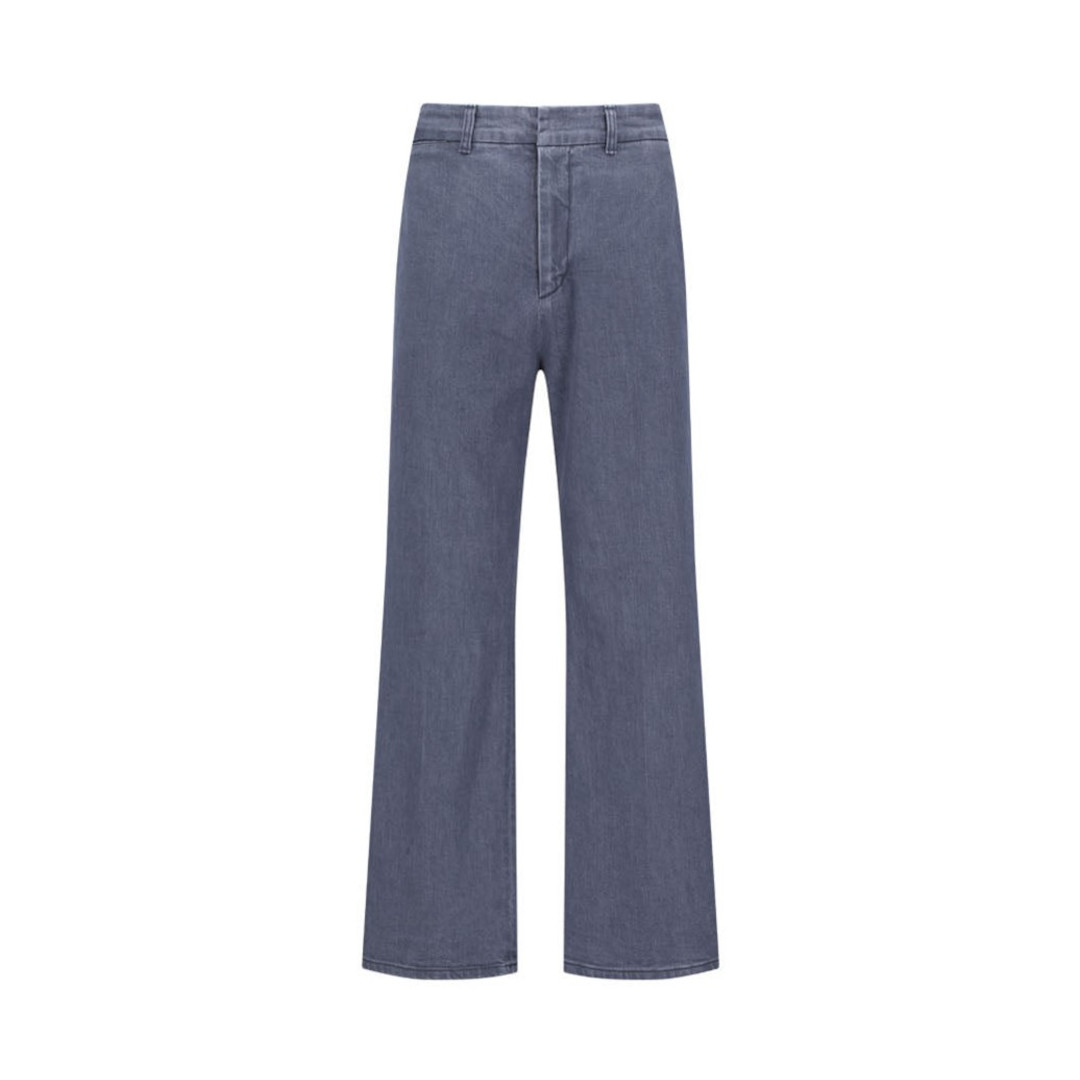 AMOMENTO | アモーメント MEN\u0027S FLARED DENIM BLUE  (AM26SSM02DN) 26SS 26春夏 ジーンズ ズボン下 太陽フレア ウォッシュ産業