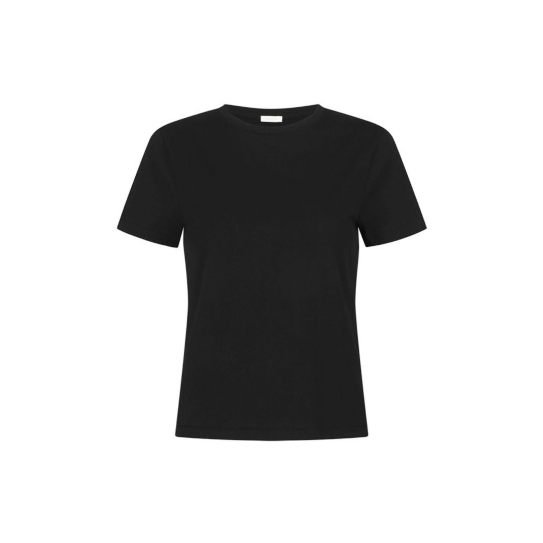 AMOMENTO | アモーメント  ベーシック T-SHIRT BLACK (AM26SSW01TS) 26SS 26春夏 トップス プルオーバー 半袖 遊撃手捩り