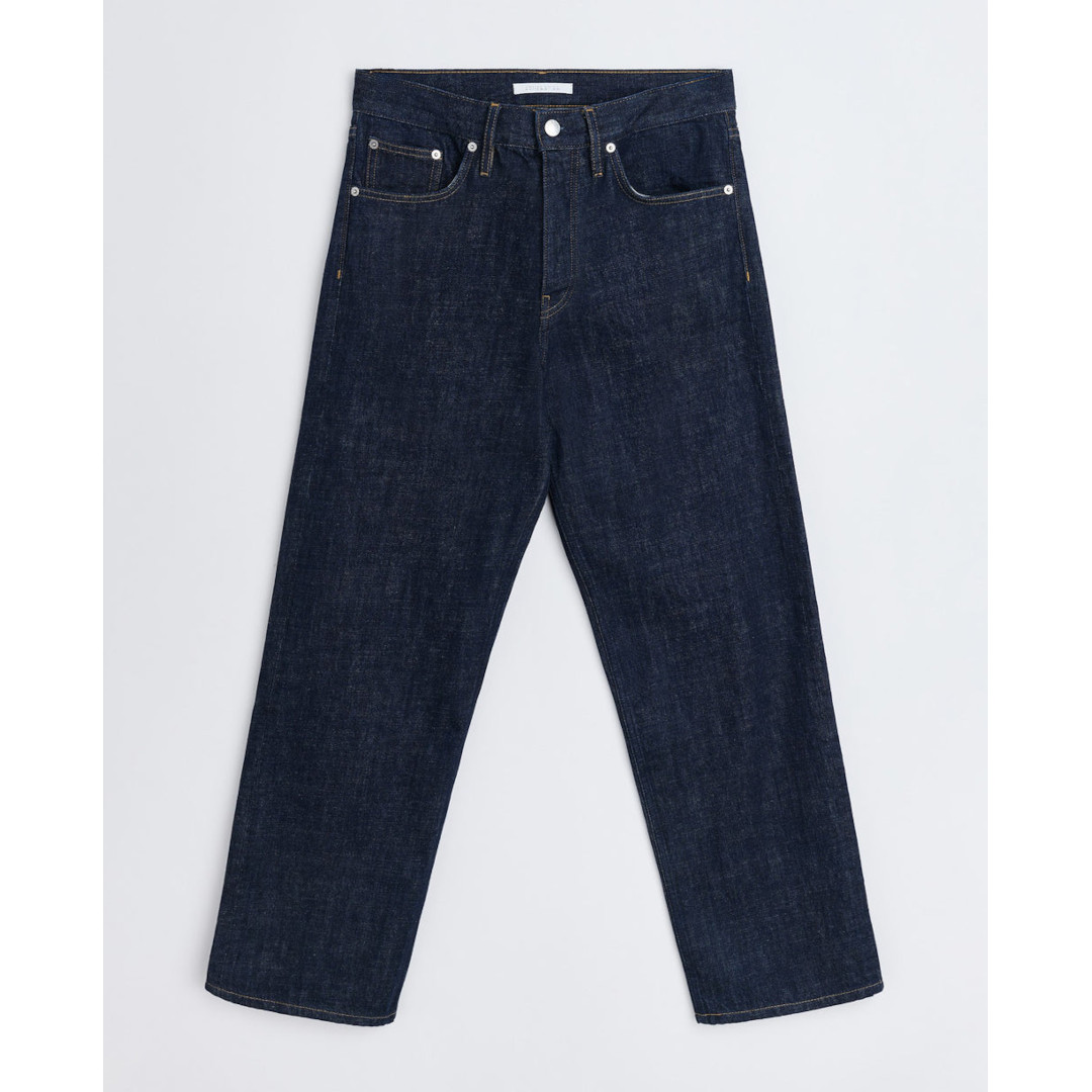 SUNFLOWER | サンフラワー LOOSE SIMPLE RINSE BLUE (5116-2) 25AW 25秋冬 パンツ デニム ルーズ オーガニックコットン リンス加工