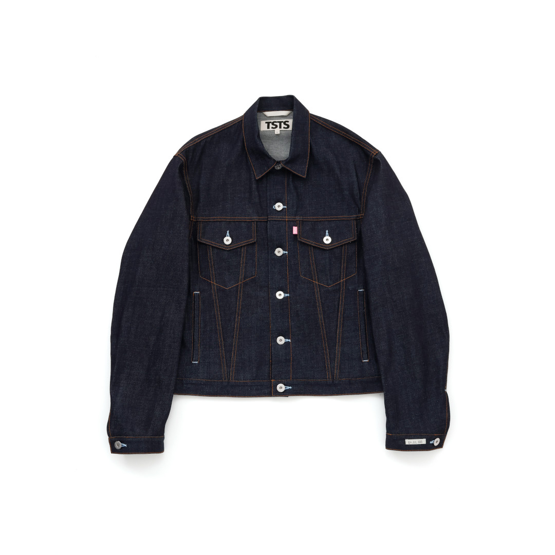 ＼全品P10倍！4/4(土)20時～／ TSTS | ティーエスティーエス ORGANIC COTTON OVERSIZED DENIM JACKET INDIGO BLUE (26SMM0602) 26SS 26春夏 ジャケット アウター デニムジャケット オーガニックコットン オーバーサイズ