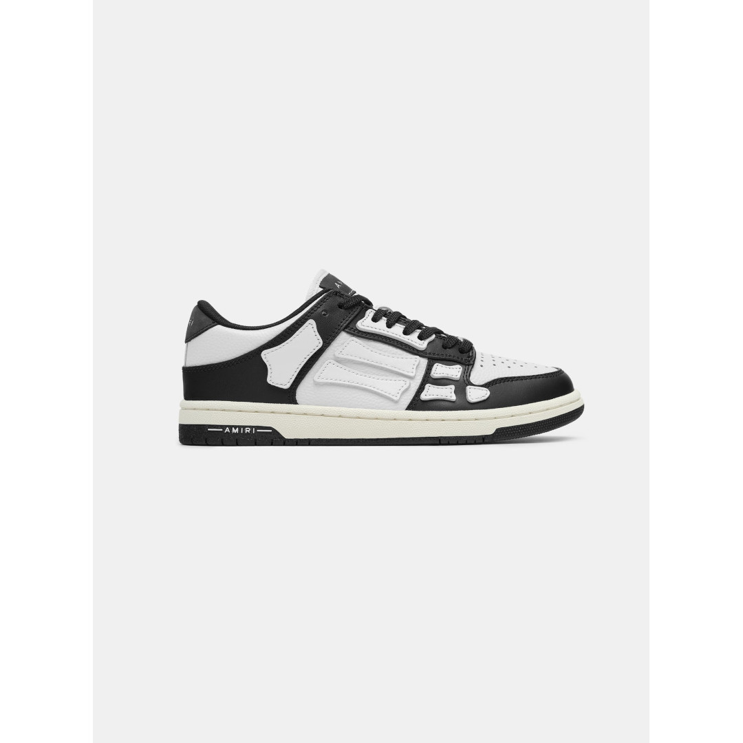 AMIRI | アミリ SKEL TOP LOW  BLACK / WHITE 004 (AMFOSR1098)  26SS 26春夏 靴 スニーカー 定番 スケルトップ