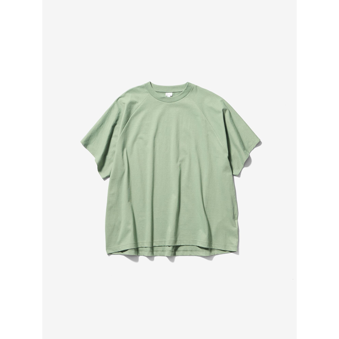 Goldwin 0 | ゴールドウィン 絶無 HELICOID T-SHIRT  ALOE (GZ66106) 26SS 26春夏 トップス プルオーバー 半袖 遊撃手捩り 丸胴 消臭