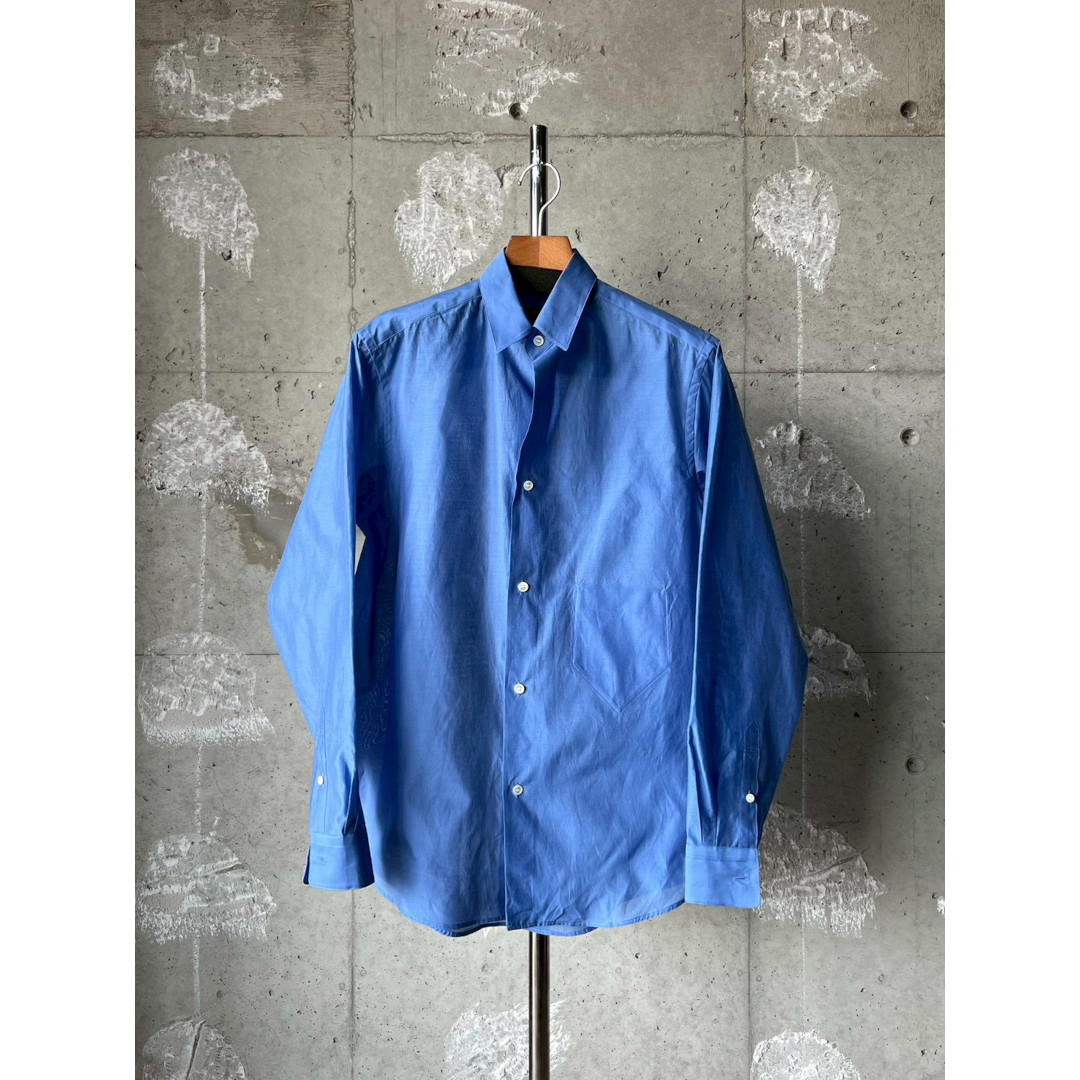 ＼全品P10倍！4/4(土)20時～／ SOSHIOTSUKI | ソウシオオツキ Tie Nest Shirt LS SAXE (S26SS05SHLS) 26SS 26春夏 トップス ロングスリーブ シャツ
