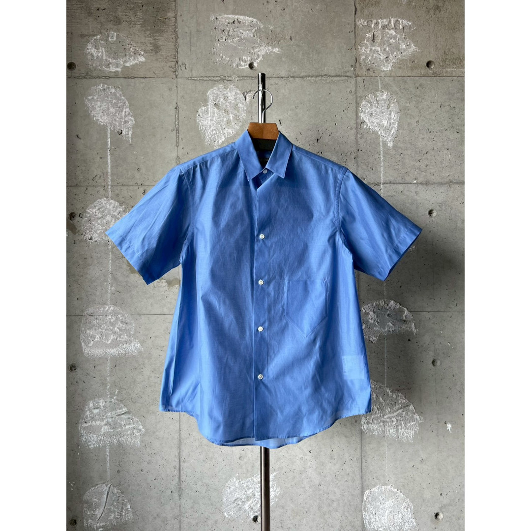 SOSHIOTSUKI | ソウシオオツキ Tie Nest Shirt SS SAXE (S26SS05SHSS) 26SS 26春夏 トップス ショートスリーブ シャツ